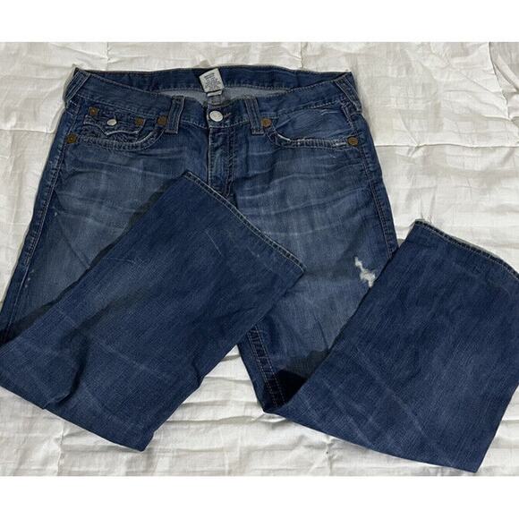 True Religion Ricky Big T Sz 38 - Picture 1 of 12